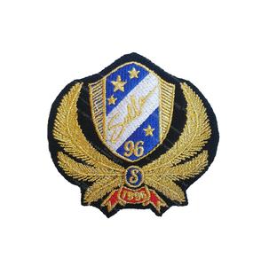 Badges d'uniforme de cérémonie en fil de main personnalisé - Product Image 1