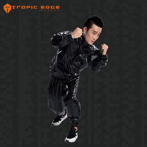 Traje de Sauna profesional de manga larga para mujer, traje de neopreno con cremallera frontal, nuevo estilo - Product Image 3