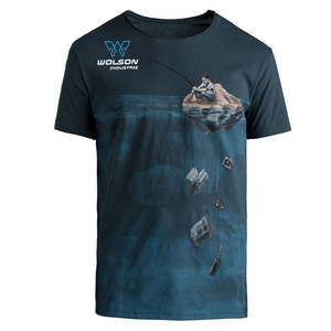 Alta calidad 100% algodón al por mayor camisetas para hombres logotipo personalizado impreso de gran tamaño blanco sublimación camiseta - Product Image 5