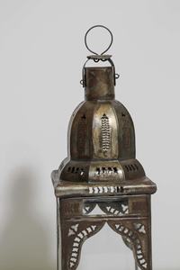 Linterna de vela de cristal transparente de Metal cuadrado morisco marroquí hecha a mano nueva de la mejor calidad para decoración navideña de alta calidad - Product Image 6