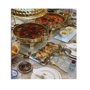 Chafing Dish de Latón de Diseño con Tapa Martillada, Chafing Dish Redondo de Alta Calidad para Proveedor Mayorista - Product Image 2