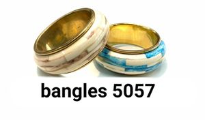 Brazaletes tallados de Latón chapado personalizado a la moda Bohemia India 2021, brazalete de apertura para mujer, componentes para hacer joyas de diamantes - Product Image 2