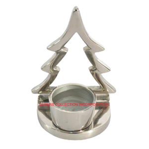 Portavelas con forma de árbol de Navidad, diseño lujoso y lujoso - Product Image 1
