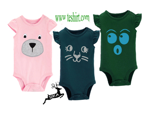 Combinaison bébé en coton biologique OCS en gros, motif Père Noël, pour garçon, body bulle, fournisseur OEM ODM Inde - Product Image 1