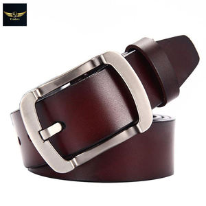 Brand Men's Quality Design PU 2nd Layer Genuine Leather Black Fashion <b>Belts</b> Male <b>Jeans</b> <b>Belt</b> Apparel Accessories for Men - Product Image 5