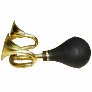 Vintage 10 "pollice in ottone doppio suono lampadina Bicchu corno per camion bici <span class=keywords><strong>auto</strong></span> Clown corno tromba - Product Image 4