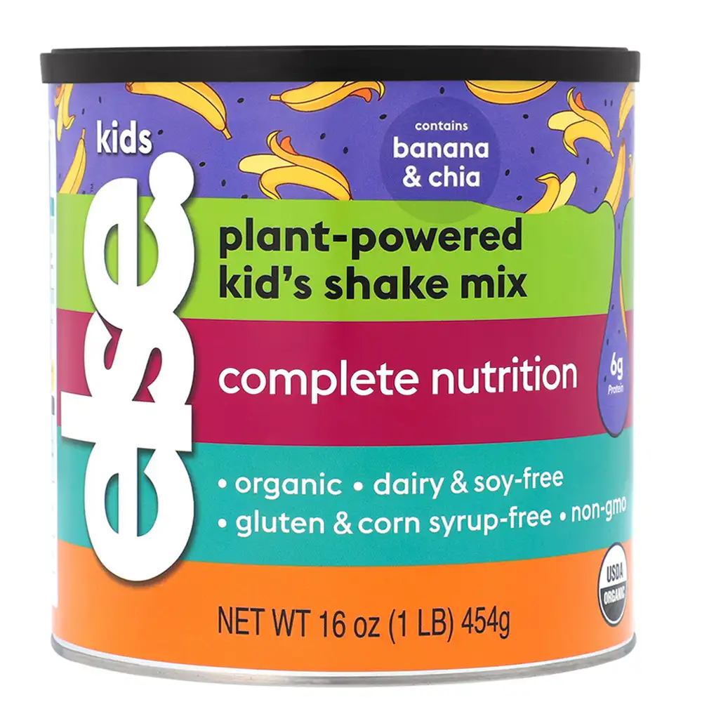 다른 아이 건강 관리 뜨거운 판매 영양 보충교재 식물 강화된 16 Oz 바나나 Chia 동요 미국에서 하는 6 의 건강 식품 팩