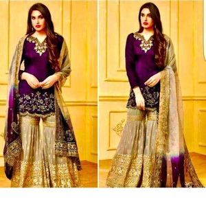 Shalwar Kameez de Algodón Hecho a Mano para Mujer - Colección Elegante de Venta Caliente para Uso Casual AJM Trade House Pakistán - Product Image 6