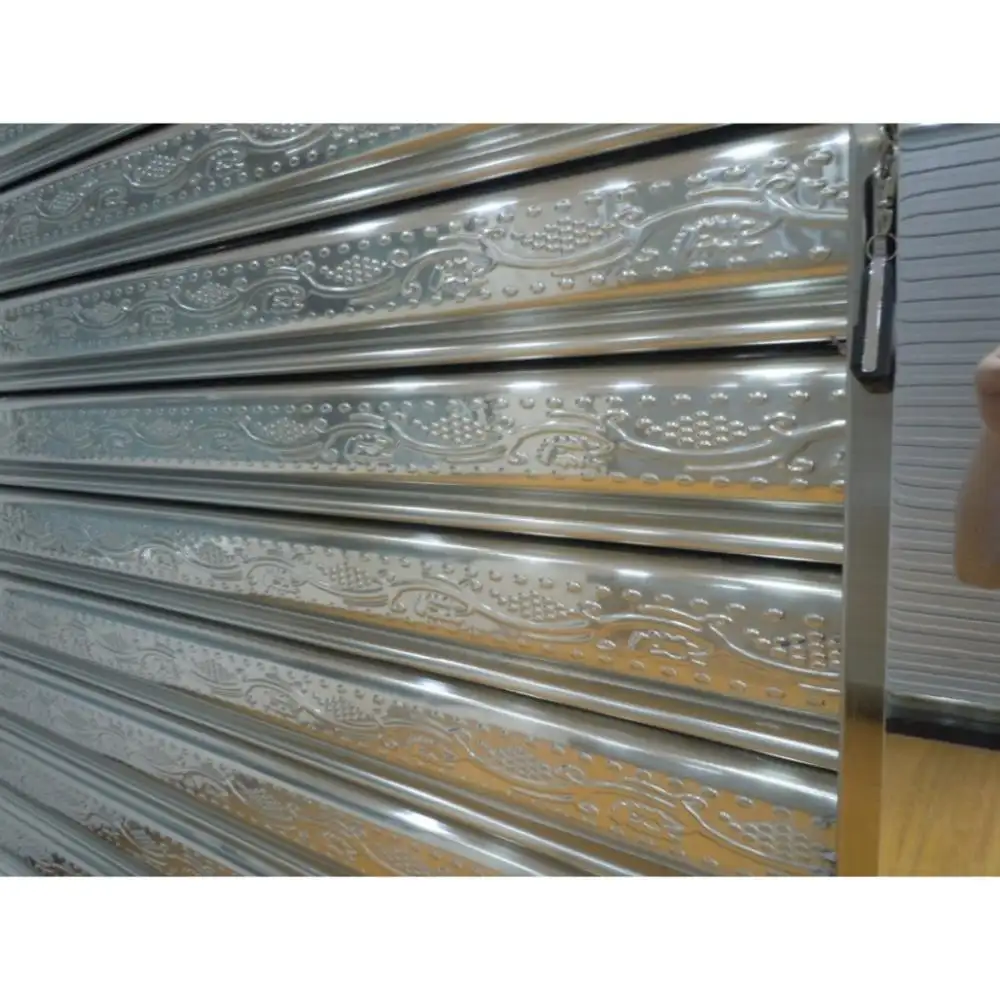 Düşük fiyat ağır galvanizli çelik makaralı panjur kapı