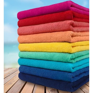 Pure 100% Organic Cotton Gots Certificate Best Selling Custom Digital Printing Customized Logo <b>Large</b> Over Sized Beach <b>Towels</b> Set - Product Image 5