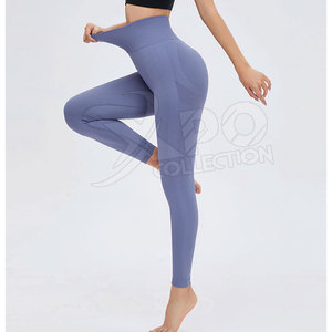 Legging tricoté taille mi-haute pour femme de haute qualité avec design AND1, sans couture, respirant, idéal pour le fitness et la gym - Product Image 3