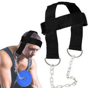 Arnés de Cabeza para Levantamiento de Pesas de Alta Calidad y Personalizable de Geo Brothers, Equipo de Entrenamiento para Gimnasio con Capacidad de Carga de 15 lb - Product Image 1