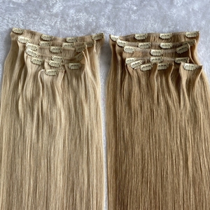 <span class=keywords><strong>ผม</strong></span>ต่อแบบคลิปหนีบเกรดมืออาชีพคุณภาพ12A เครื่องยืด<span class=keywords><strong>ผม</strong></span>ตรงนุ่มสลวยคู่<span class=keywords><strong>ผม</strong></span>รัสเซียสีธรรมชาติ - Product Image 6