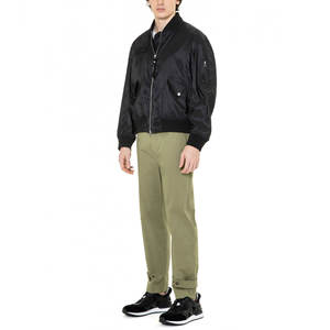 Factory Supply Custom Sport Jacket Top Button Striped Ladies men women Satin Jacket Bomber Jacket - Product Image 2