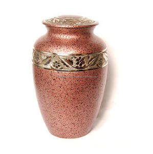 Urnes funéraires de meilleure qualité pour adultes Urnes humaines en marbre brun indien en gros Fournitures funéraires Urnes pour cendres - Product Image 1