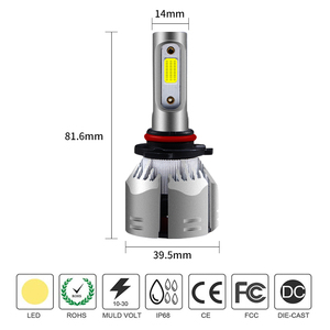Ampoule LED de voiture haute puissance 12800lm 6500k phare led automatique H1 H4 H7 9005 9006 pour voiture pour <span class=keywords><strong>jeep</strong></span> - Product Image 5
