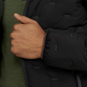 Chaqueta Bomber Acolchada Impermeable Casual para Hombre al por Mayor con Capucha, Relleno de Algodón, Logotipos Personalizables, Tallas Grandes y Técnica de Lavado - Product Image 5