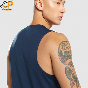 Ropa deportiva para hombre, camiseta sin mangas deportiva, transpirable, color negro, 2022 - Product Image 5