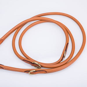 Pera Tannery-Correa de cuero enrollado ajustable para entrenamiento de perros - Product Image 1