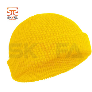 Custom High Quality Unisex Acrylic Waffle Beanie Cap Plain Dyed Logo Knitted <b>Winter</b> <b>Hat</b> <b>man</b> Beanie - Product Image 2