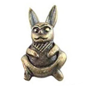 ลูกบิดรูปกระต่ายทำจากเหล็กหล่อสำหรับตกแต่งแนววินเทจลูกบิดรูปสัตว์สำหรับตู้และตู้เก็บของในครัวลูกบิดลิ้นชักตู้แบบดึง - Product Image 1