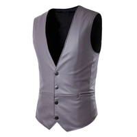 Veste d'hiver pour homme en cuir véritable et toile, réversible, respirante, imperméable, coupe-vent, coupe ajustée, formelle, décontractée, style hip-hop