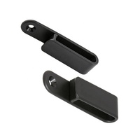 Clips de ceinture à ressort, 5 pièces, en feuille métallique, pour étui