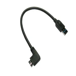 USB3.0 AM to Side 90 degree Angle Micro B Cable (PIERC524-001)