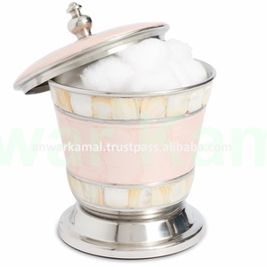 La mayoría de las colecciones de tendencia, accesorios de baño de acero inoxidable esmaltados, soporte de algodón - Product Image 5