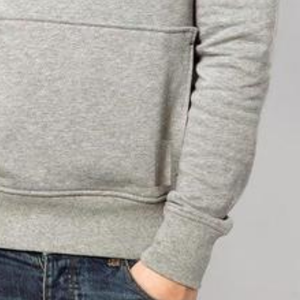 Pull à capuche personnalisé pour hommes pull d'hiver surdimensionné pull 100% coton anti-rétrécissement avec broderie d'impression bouffante - Product Image 3