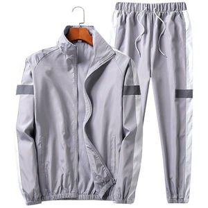 Survêtement gris pour homme, nouvelle mode, tenue de sport, Jogging, mode - Product Image 2