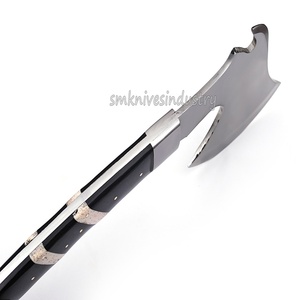 beautiful Custom Hand Made 13 inches Long Full tang High Carbon Steel Tomahawks <b>Axe</b> (Smk1488) - Product Image 3
