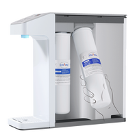 Dispenser Air Panas Elektrik Mini Pintar untuk Rumah, Pemurni Air, Plastik, Hemat Energi