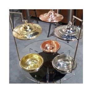 Chauffe-plat de service pour buffet de mariage avec grand support Accessoires d'hôtel de la plus haute qualité Chauffe-plat - Product Image 4