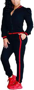 Custom Sweat Suit Customize Design <b>Women</b> <b>Jogger</b> <b>Set</b> - Product Image 3