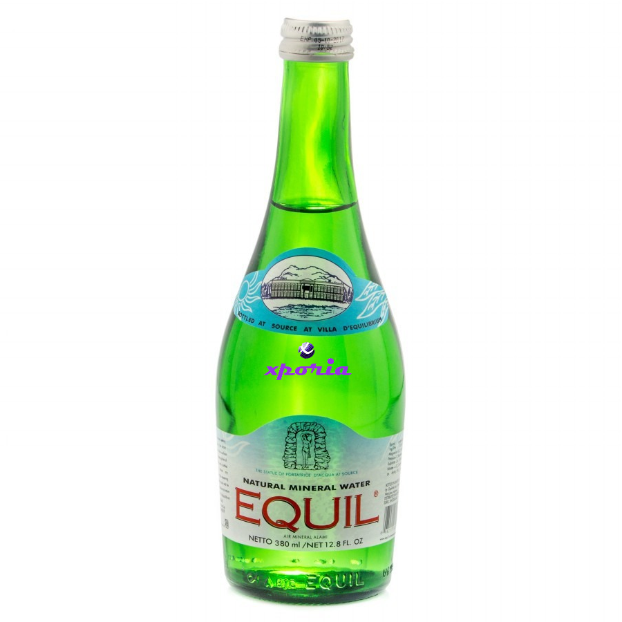 Стеклянная бутылка для минеральной воды EQUIL 380 мл | Происхождение из Индонезии