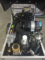 Mortel — pompe à vis design 6000V, avec grattoir