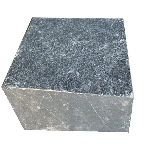 Bluestone Kubik Paving 10X10 15X15 Batu Alam Kubus Abu-abu Batu Kapur Jalan Trotoar Paving