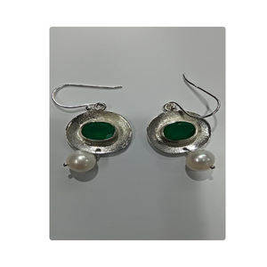 925 <b>Sterling</b> <b>Silver</b> Natural Gemstone Earrings for Gifts and Parties - Product Image 1