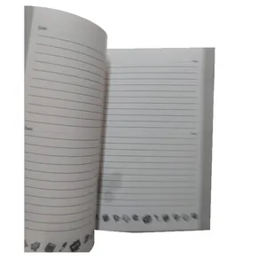 Hochwertiger bester Preis individueller notizbuch mit weichen Deckeln Druckservice von indischem Lieferanten