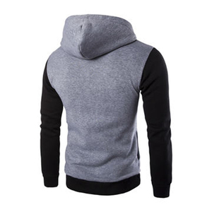 Style de mode masculine, sweat à capuche en coton molletonné à col long pour vêtements masculins - Product Image 5