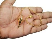 Meilleure qualité cuivre vaisseau spatial conception pendule laiton métal pendule Divination pendule acheter chez N H AGATE
