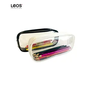 Plastic PVC Clear Pencil Bag with Zipper