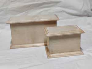 Factory Wholesale Simple Maple Wood Rectangular <b>Urn</b> <b>for</b> Human and Pet <b>Ashes</b> <b>Wooden</b> Cremation Supplies <b>for</b> Funeral - Product Image 3