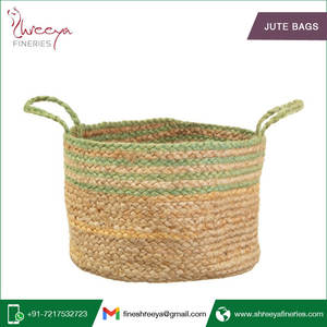 Collection tendance, qualité supérieure, sacs en jute tissés à la main multicolores attrayants avec poignée - Product Image 6