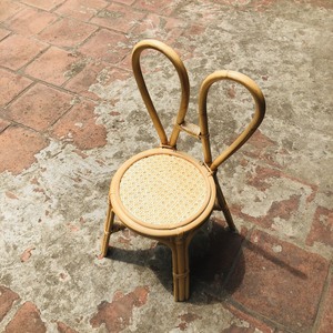 Chaise en osier pour bébé lapin, fait à la main, chaise pour enfants et table de fête, vente en gros - Product Image 4