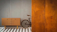 Revêtement mural en pierre souple auto-adhésif pour extérieur, panneaux de parement en pierre flexible