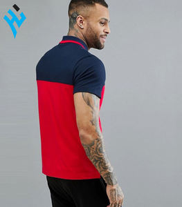 Camiseta de algodón para hombre, Polo personalizado de manga corta y algodón mercerizado, 100% - Product Image 2