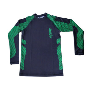 kyokushin kai rash guard plain wholesale mma rash guard - Product Image 3