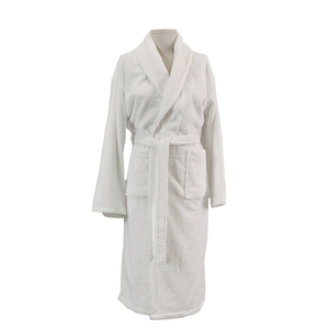 2024 nouveauté unisexe XL peignoir Double couche respirant éponge coton SPA Robe Style Sexy pour hommes femmes pour hôtel vêtements de nuit - Product Image 5